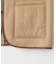 CAWLEY (コーリー) TAN LEATHER BACK CURLY RIVER VEST