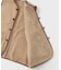 CAWLEY (コーリー) TAN LEATHER BACK CURLY RIVER VEST