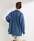 ウォッシャブル / DU JOUR / デュ ジュール LONG-POINT JEAN SHIRT