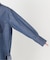 ウォッシャブル / DU JOUR / デュ ジュール LONG-POINT JEAN SHIRT