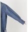 ウォッシャブル / DU JOUR / デュ ジュール LONG-POINT JEAN SHIRT