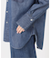 ウォッシャブル / DU JOUR / デュ ジュール LONG-POINT JEAN SHIRT