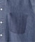 ウォッシャブル / DU JOUR / デュ ジュール LONG-POINT JEAN SHIRT