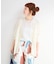 手洗い可 / FRENCH ICY LINEN ワイドカーディガン
