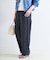 《S/Mサイズ展開》手洗い可 / フレンチリネンストレートパンツ