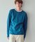 OSKR / オーエスケーアール ex Sheer Slab Crew Neck L/S Knit