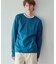 OSKR / オーエスケーアール ex Sheer Slab Crew Neck L/S Knit