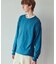 OSKR / オーエスケーアール ex Sheer Slab Crew Neck L/S Knit