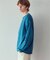 OSKR / オーエスケーアール ex Sheer Slab Crew Neck L/S Knit