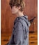 OSKR / オーエスケーアール ex Washer Sheer Check Hoodie Shirt