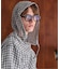OSKR / オーエスケーアール ex Washer Sheer Check Hoodie Shirt