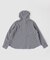 OSKR / オーエスケーアール ex Washer Sheer Check Hoodie Shirt