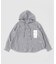 OSKR / オーエスケーアール ex Washer Sheer Check Hoodie Shirt