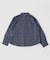 OSKR / オーエスケーアール ex Ombre Sheer Check L/S Shirt