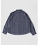 OSKR / オーエスケーアール ex Ombre Sheer Check L/S Shirt