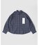 OSKR / オーエスケーアール ex Ombre Sheer Check L/S Shirt