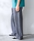[B.A.C.D] ワイドストレートパンツ