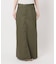 【WEB限定】ウォッシャブル / PLCチノトラペーズスカート