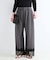 【一部WEB限定カラーあり】手洗い可 / レースヘムパンツ