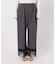 【一部WEB限定カラーあり】手洗い可 / レースヘムパンツ