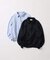 【FOLL/フォル】superfine cotton sweat halfzip