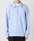 【FOLL/フォル】superfine cotton sweat halfzip