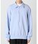 【FOLL/フォル】superfine cotton sweat halfzip