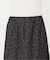 ウォッシャブル / レオパード柄ストレートスカート