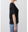 カラーニットリブTシャツ