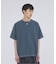 OE バック ジャージー ピグメント ヘンリーネック Tシャツ