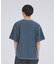 OE バック ジャージー ピグメント ヘンリーネック Tシャツ