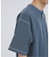 OE バック ジャージー ピグメント ヘンリーネック Tシャツ