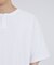 OE バック ジャージー ピグメント ヘンリーネック Tシャツ