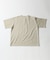 OE バック ジャージー ピグメント ヘンリーネック Tシャツ