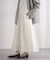 &NAVY シアーピンタックスカート