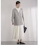 &NAVY シアーピンタックスカート