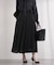 &NAVY シアーピンタックスカート