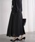 &NAVY シアーピンタックスカート