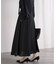 &NAVY シアーピンタックスカート