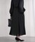 &NAVY シアーピンタックスカート