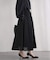 &NAVY シアーピンタックスカート