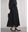 &NAVY シアーピンタックスカート