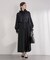 &NAVY シアーピンタックスカート