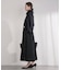 &NAVY シアーピンタックスカート
