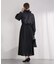 &NAVY シアーピンタックスカート