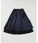 &NAVY シアーピンタックスカート
