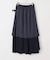 シフォンレイヤースカート