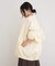 IENA LA BOUCLE LIMONTAナイロンワイドフォルムMA-1