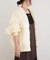 IENA LA BOUCLE LIMONTAナイロンワイドフォルムMA-1