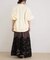 IENA LA BOUCLE LIMONTAナイロンワイドフォルムMA-1